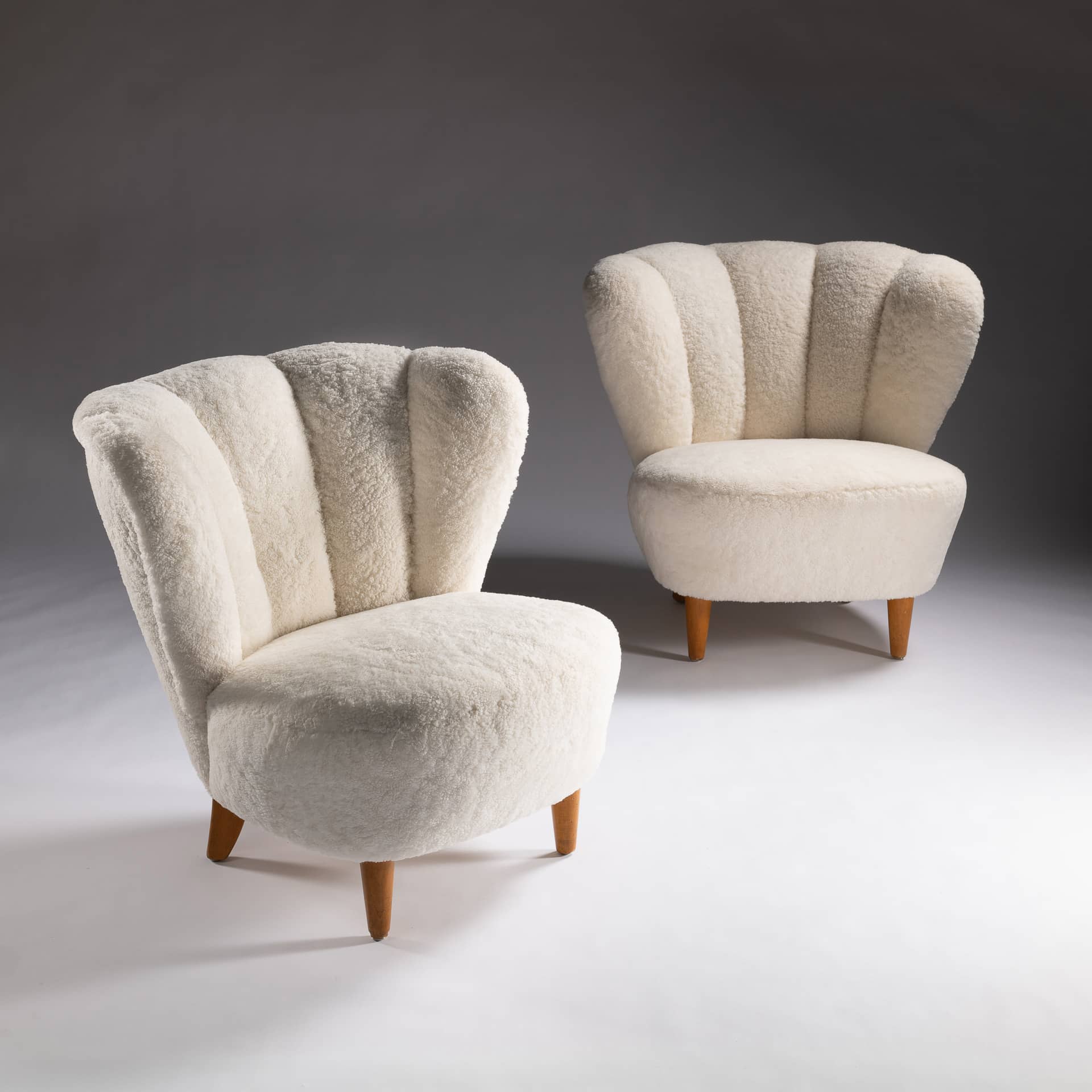 Paire de fauteuils vintage scandinave 1930